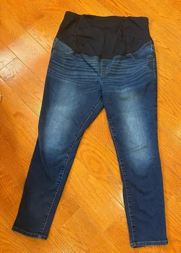 Isabel Maternity by Ingrid & Isabel Skinny Jeans Size 16/33R Blue