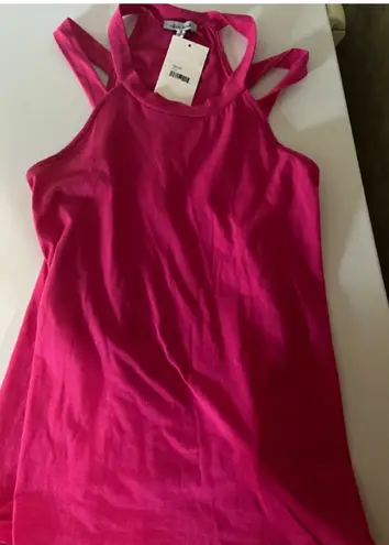 White Birch Pink Tank Top