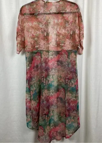 Soft Surroundings  Peach Nectar Primavera Topper Sz.S NWT