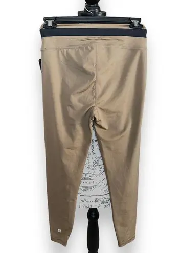 Sweaty Betty New All Day Wrap Waist 7/8 Workout Leggings Terra Brown US 6 UK S