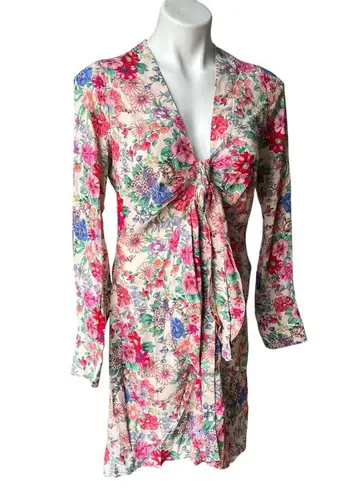 NWT, FAVORITE DAUGHTER The Barely Holding It Together Floral Mini Dress, Sz 8