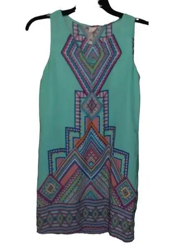 Pink Owl Sleeveless Dress Size Small