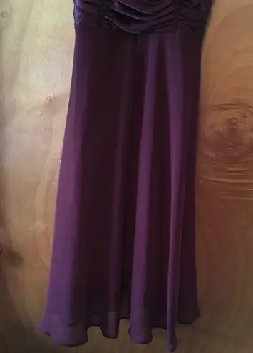 Connected Apparel NWT Plum Semiformal Chiffon Midi Length