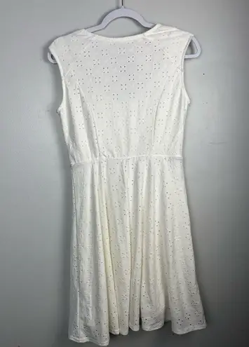NWT Lascana Rounded Neckline Dress size 6 White
