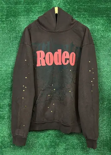 Travis Scott x SP5DER ATL Rodeo Days Before Rodeo Hoodie Size Large