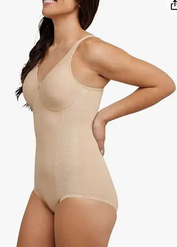 Bali Women’s Shapewear Firm Control Body Shaper with Built-in Minimizer Bra