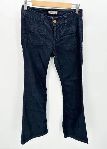 CAbi  Dark Wash Blue Denim Zip Fly Bootcut Jeans Women's Size 2