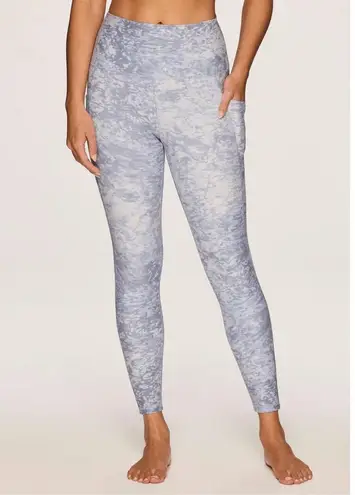 Rbx Active RBX Women's Multi Color Marbled Ankle 7/8 Athletic Yoga Leggings Size M