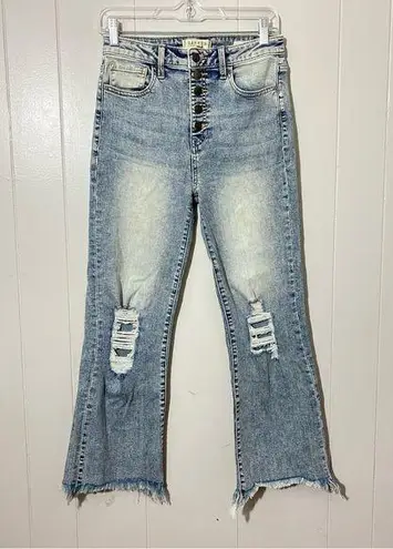 Harper Heritage Women's Jeans High Rise Crop Flare Size 28