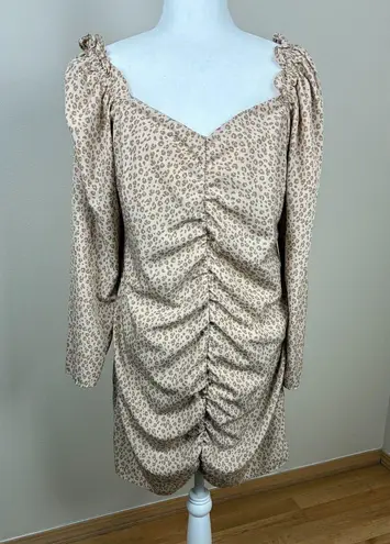 VERO MODA Vero Moda On or Off the Shoulder Ruched Dress Size XL