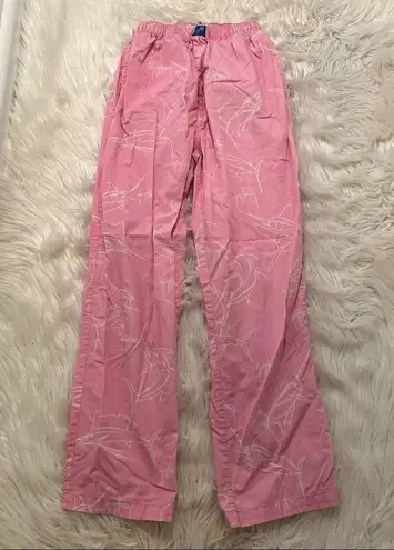 Guy Harvey Brushstroke Slam Dorm Long Pants Pink White