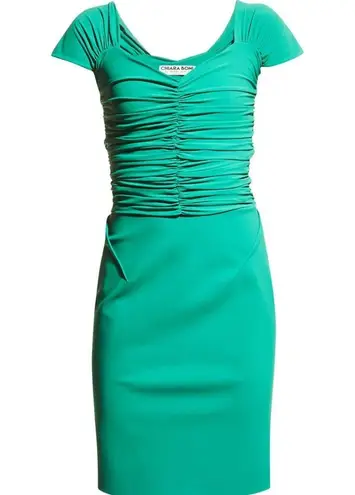 Chiara Boni La Petite Robe Cristal Ruched Sweetheart Mini Dress EU 38 size 2