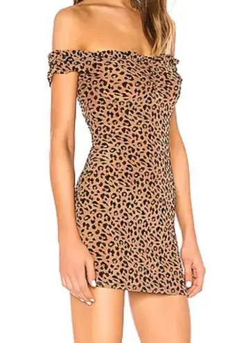 Majorelle  Revolve Darcy mini dress animal print