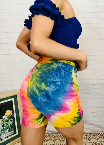 Boutique NEW Starburst Pride Biker Shorts