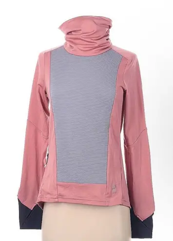 ON CLOUD Running Cowl Neck Pullover Jacket W/ pocket & Thumb Holes Women’s XS Pink