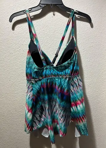 Swimsuits For All Tropiculture Women’s Multicolor V