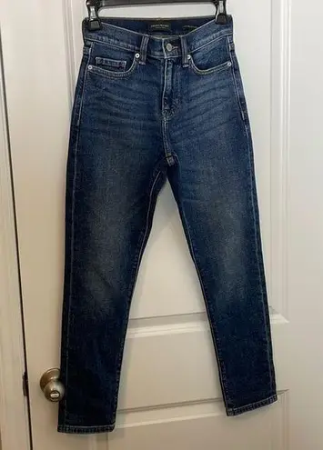 Banana Republic  High Rise Straight premium denim jean