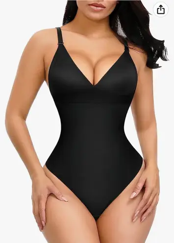 Feelingirl Shapewear for Women Tummy Control Bodysuit Thong Seamless Body Shaper Backless