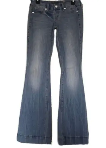 Seven7  Boho Flare Bell Botttom Flare Jeans 28