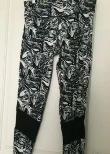 Everlast Women's Graphic Print Leggings Pants Yoga Gym Workout Size Large
