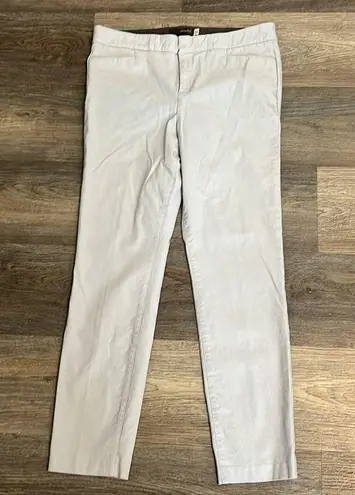 Crosby Women’s Gray Skinny Versatile Flat Front Pants 10