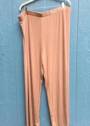 SKIMS Women's Knit Sleep Pants Light Brown Plus Size 4X