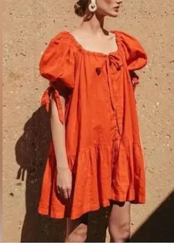 Cleobella NWT Emmaline Mini dress size xs medium cherry red