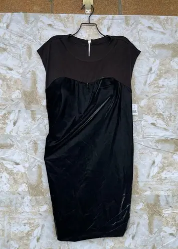 RTA Isabella vinyl minidress size Large Black