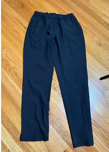 Slazenger Black golf Pants Elastic Waist Zipper Pocket 12 Performance Fabric