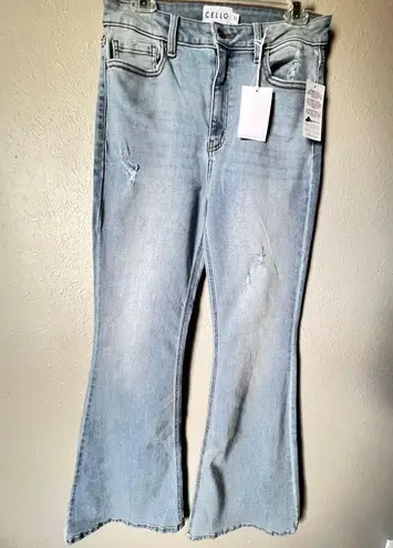 Cello  👖women’s High rise Flare jeans size 💙 11 NWT