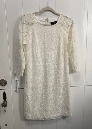 Laundry by Shelli Segal Laundry White Lace Dress