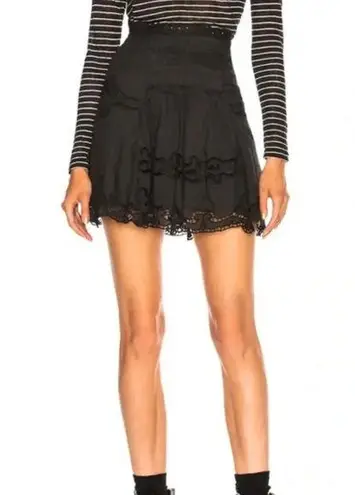 Isabel Marant NWT Marion Mini Skirt Black 4