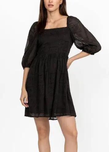 Johnny Was Ella Mini Dress Black Size Small