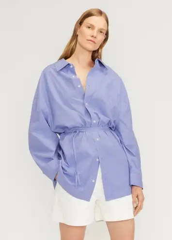 Everlane NWT  The Poplin Tie Back Shirt