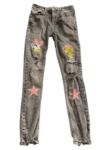 periscope Vintage Daisy Duck + Tweety Jeans