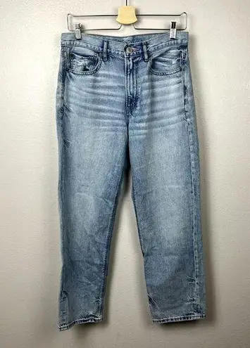 American Eagle   Cropped Wide Leg Jeans Womens Size 6 Baggy‎ 90s High Rise Y2K