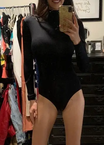 Capezio Black Bodysuit Size S Tall (2/4)