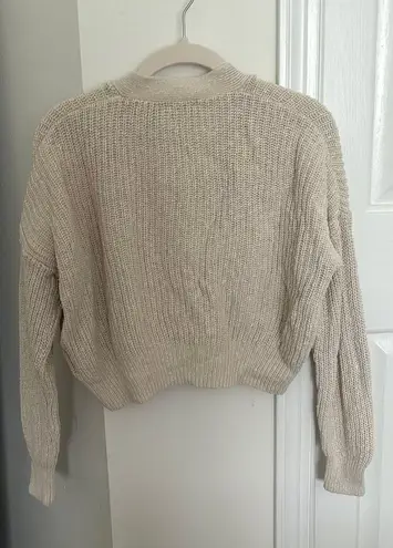 Madewell Cropped Knit Sweater