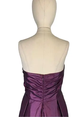Priscilla of Boston Strapless Formal Evening Maxi Dress Size 8