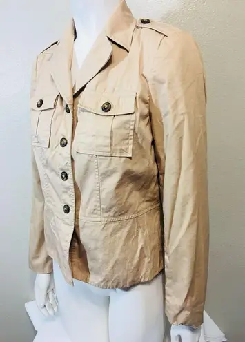 Apostrophe Sz 4 Coat Brown Beige Utility Jacket