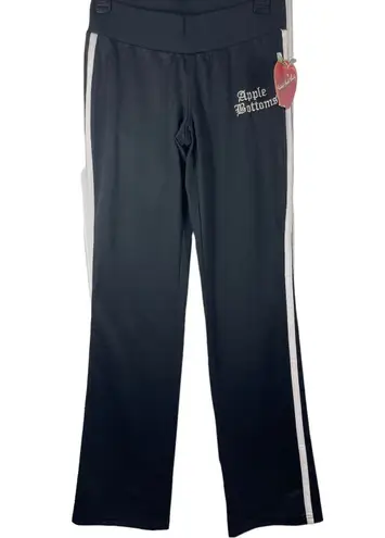 Apple Bottoms Apple Bottom Y2K Black White Striped Track Pants S NWT