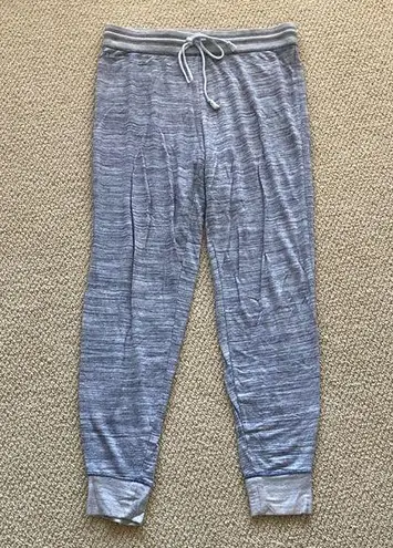 Felina Sweatpants Joggers Size Medium Heathered Grey FLAWS Women Lounge Stretch Gray
