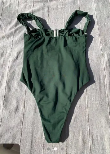 Aritzia Belle The Label Green One Piece