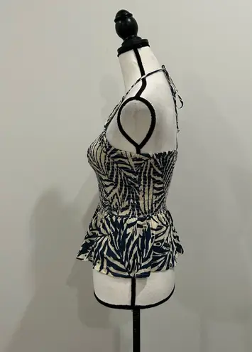 Patrons of Peace Peplum Top