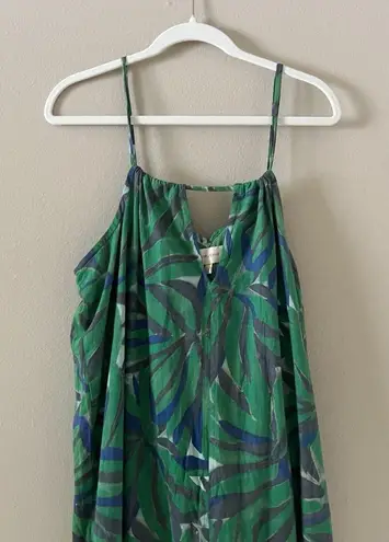 Dear John Anthro Maxi Long Dress M Tiered Beach Resort Vacation Costal Preppy