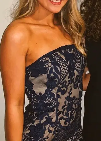 Akira Blue Lace Dress