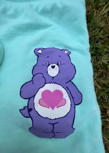 Care Bears Harmony Bear Lounging Shorts Green