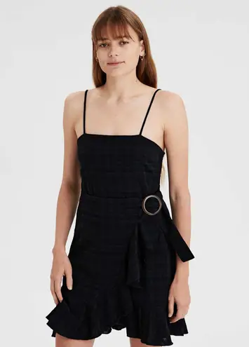 American Eagle Black Wrap Dress