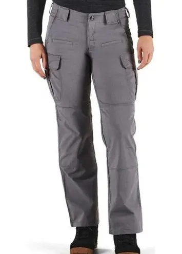 5.11 Tactical Stryke Pants 12-Pocket Mid Rise Straight Leg Gray Storm 14 NWT