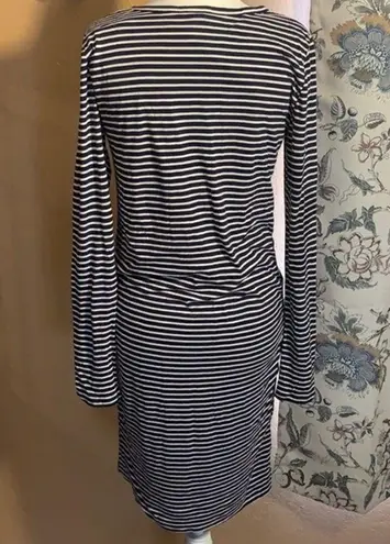 Gap  Maternity Long Sleeve Striped T-Shirt Dress Size Small